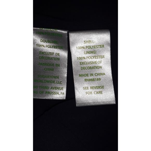 Lilly Pulitzer Sz 2 PENELOPE Bead & Gold Metallic Embellished Dress - Picture 8 of 9